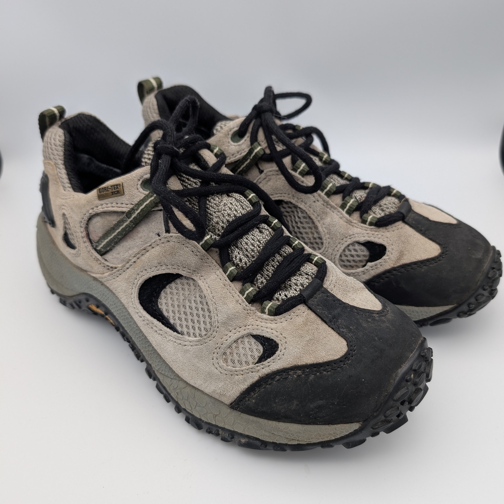 Merrell Women's Hiking Trail Shoes Gorr-tex Chameleon Arc GTX Vibram Size 9